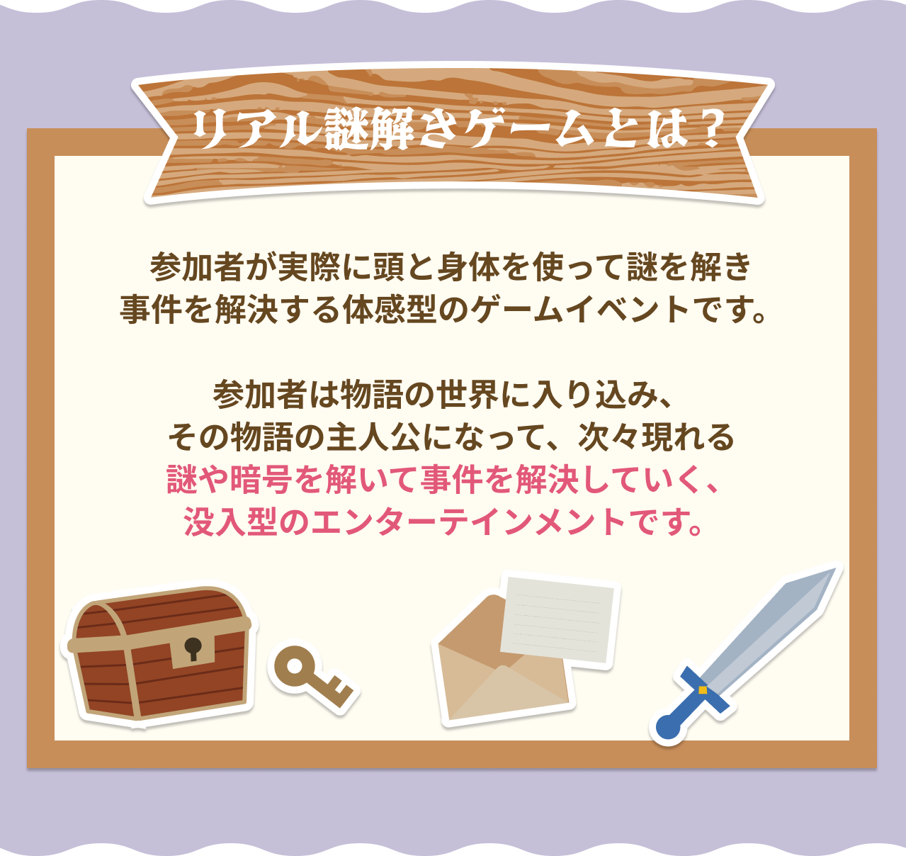 リアル謎解きゲームとは