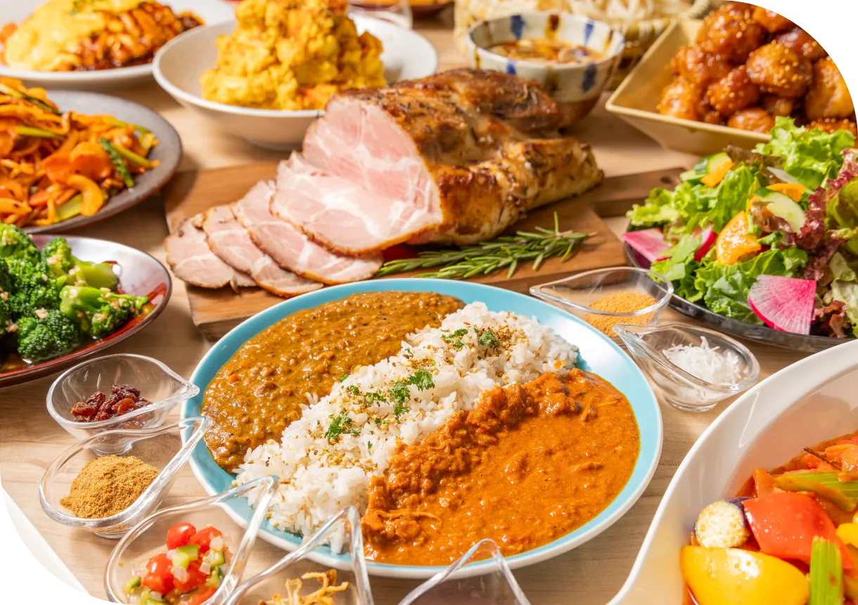 角川食堂
ランチビュッフェペア食事券